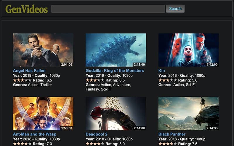 26 Best Alternatives to GenVideos: Seamless Streaming of Movies