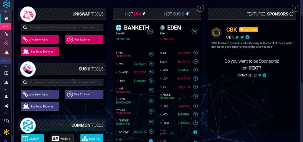 The Evolution of DExtools and the Role of DeFi